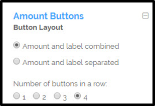Amount Buttons Combined, Picture