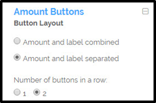 Amount Button Separated, Picture