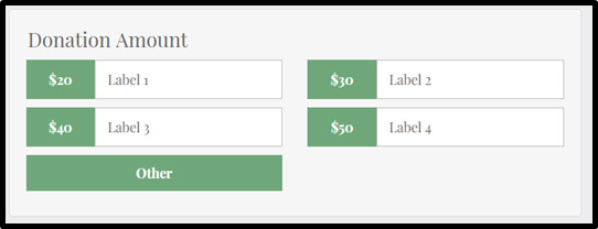 Donation Amount Separated, Picture